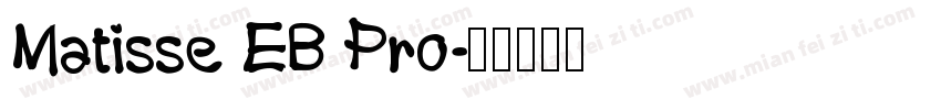 Matisse EB Pro字体转换